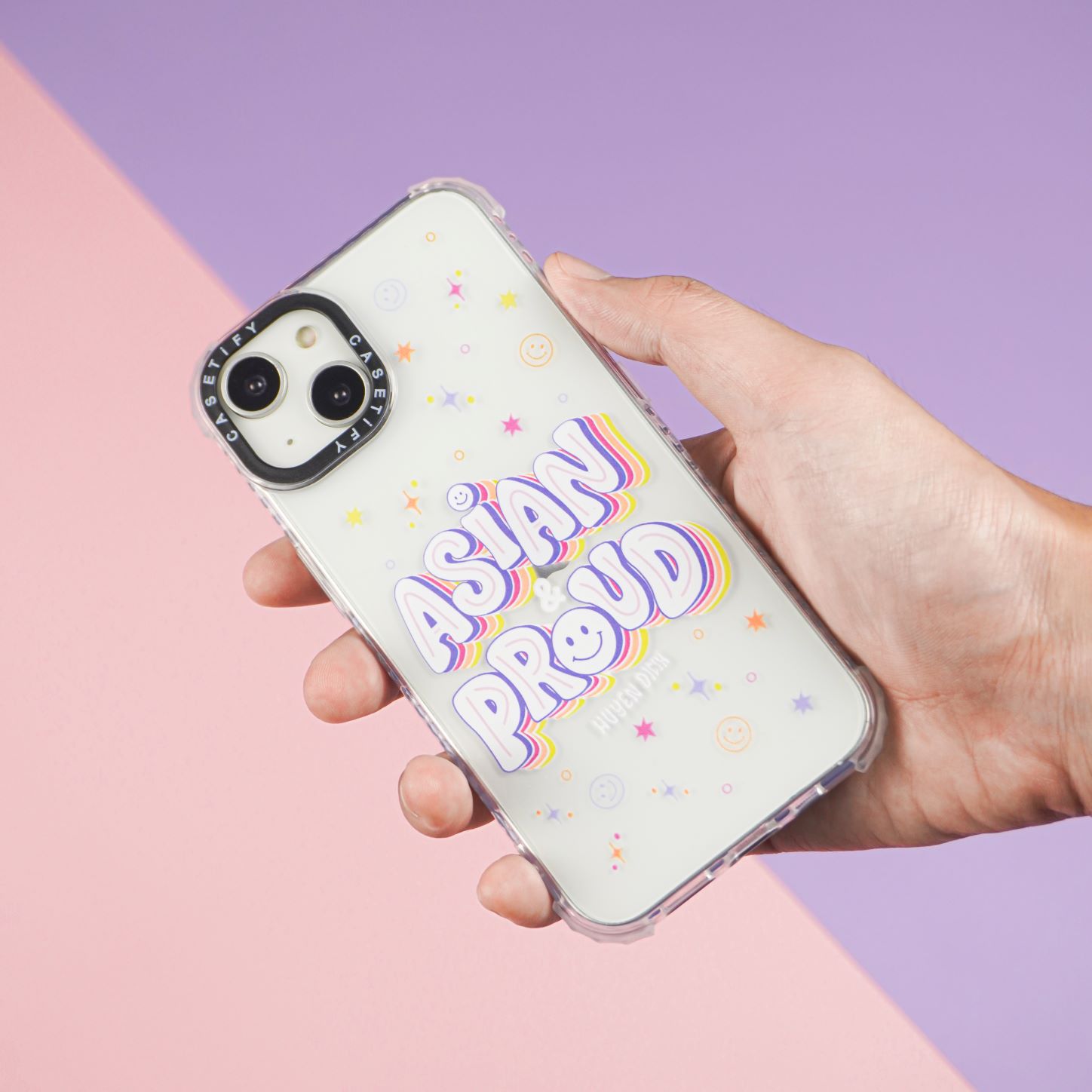 เคสโทรศัพท์ iPhone เคสใส สกรีนลายน่ารัก เน้นมุมกันกระแทก สำหรับ11/13/13ProMax