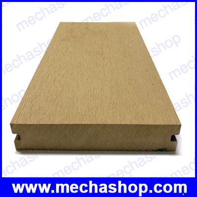 Great Wall Board Outdoor Decking พื้นระเบียงกลางแจ้ง ตกแต่งบ้าน Size: 140x3000mm 23mm Raw Material: Virgin OUTDOOR WALL DECKING