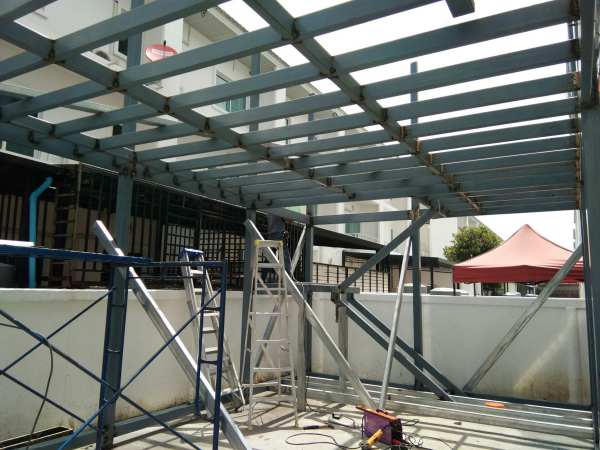 ออฟฟิศสำเร็จรูป 2 ชั้น ขนาด4.00x8.00 เมตร