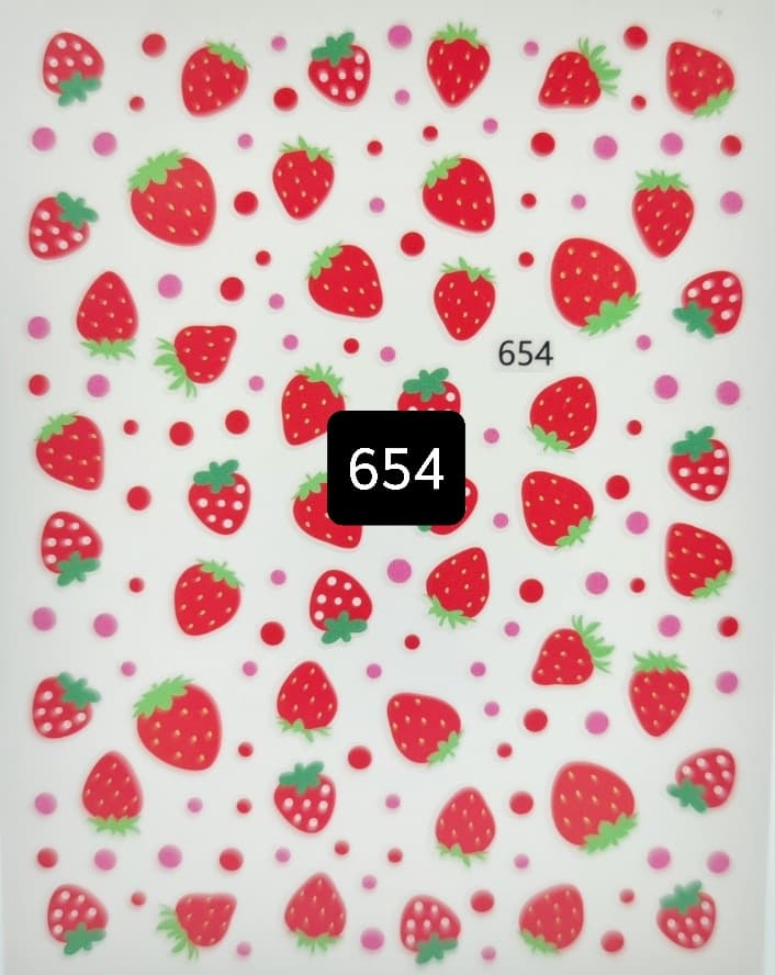 สติ๊กเกอร์แต่งเล็บ รูปต่างๆ