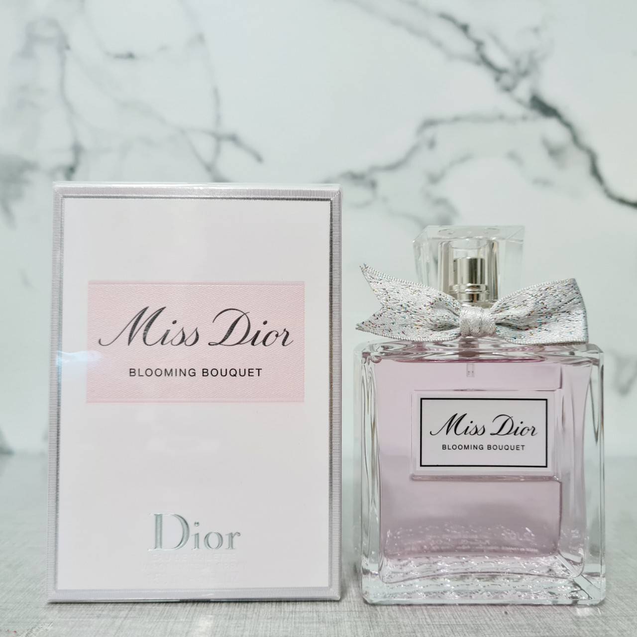 น้ำหอมแท้ Christian Dior Miss Dior Blooming Bouquet eau de toilette 150ml กล่องซีล โบว์ผ้าแพ็คเกจใหม่ โบว์ผ้า โน๊ตใหม่ หอมทนขึ้นค่า