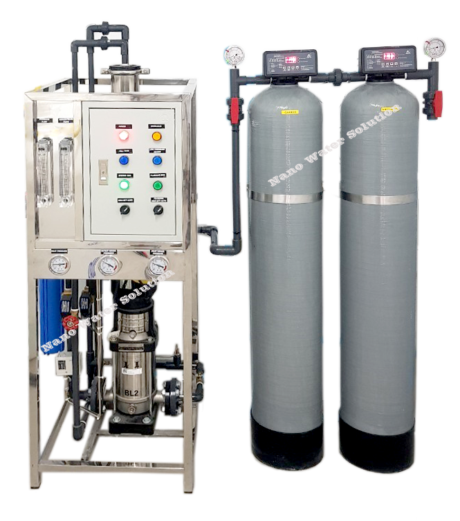 เครื่องกรองน้ำอุตสาหกรรม Reverse Osmosis กำลังการผลิต 10,000-12,000 LPD