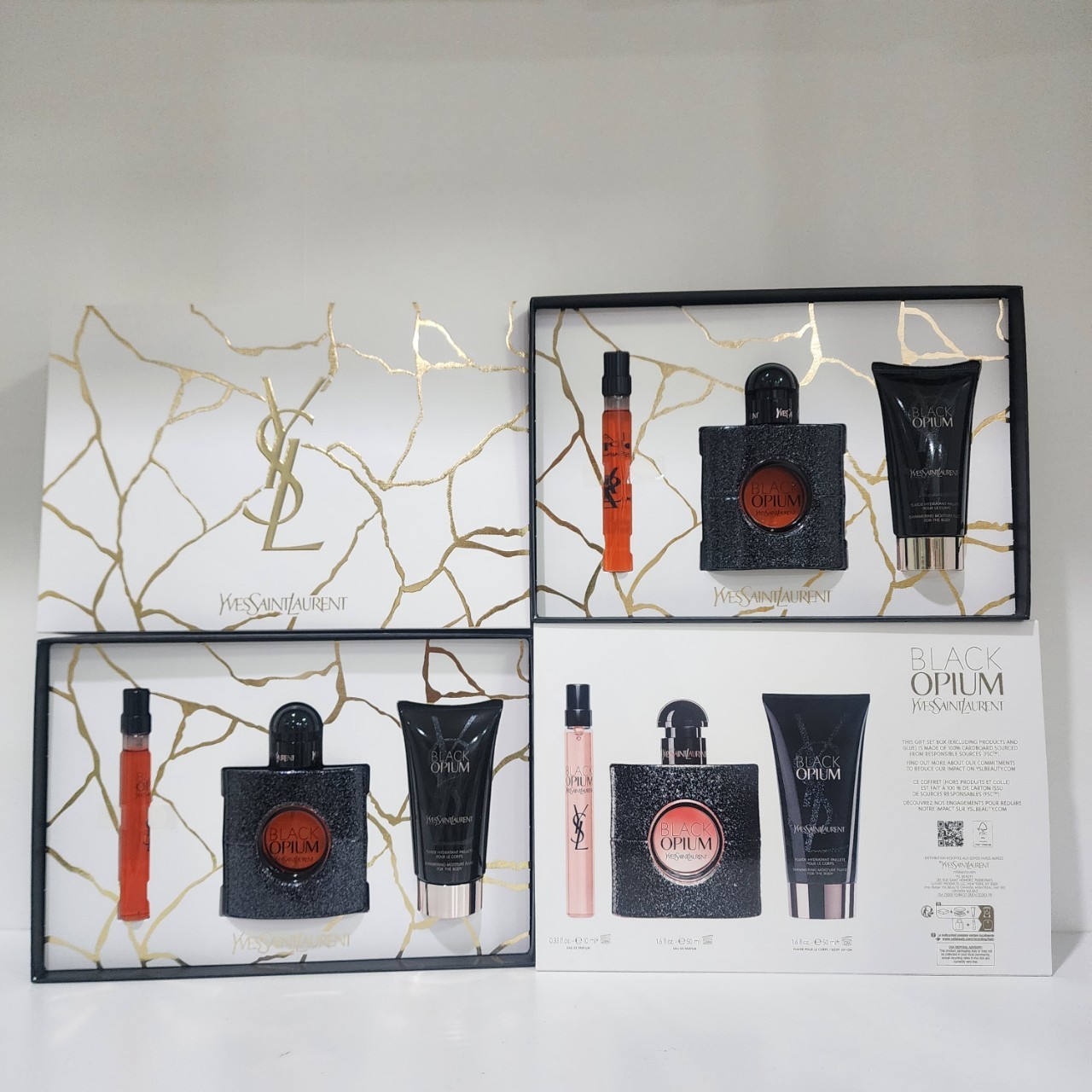 น้ำหอมแท้ YSL Black Opium EDP 50ml Gift Set 2024