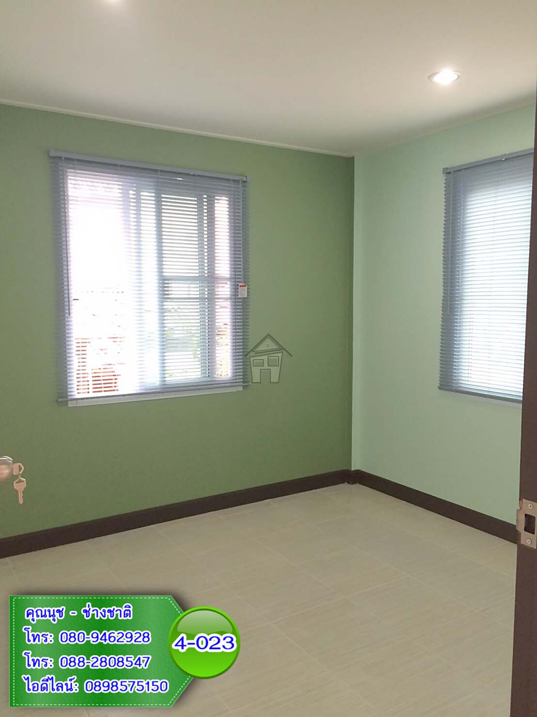 4-023 บ้านน็อคดาวน์ ทรงจั่วมุกซ้อน