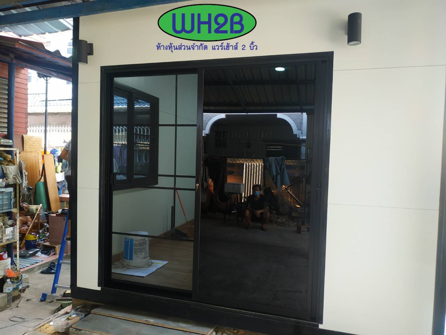 บ้านสำเร็จรูป งานต่อเติม ห้องซ้อมเต้น 3.20x4.50 เมตร