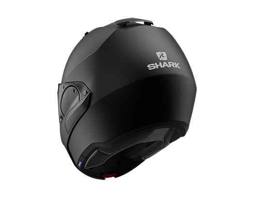 Shark - รุ่น Evo ES ลาย blank - matt balck (BLK) ดำด้าน