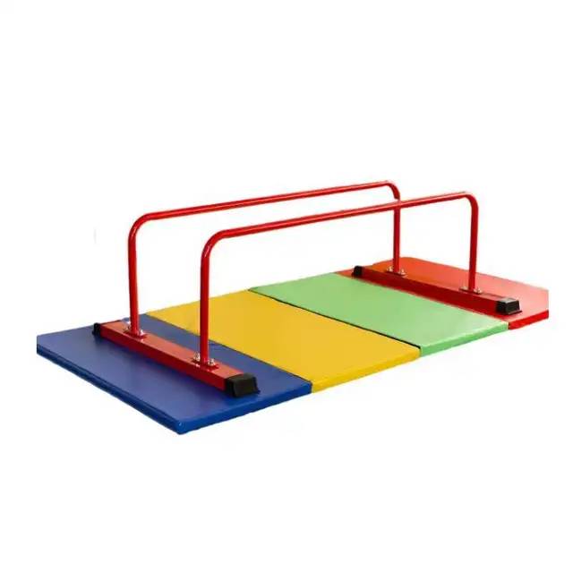 เบาะกันกระแทก เบาะยิมนาสติก พร้อมบาร์เหล็ก 150x240x10cm ราคา11,500