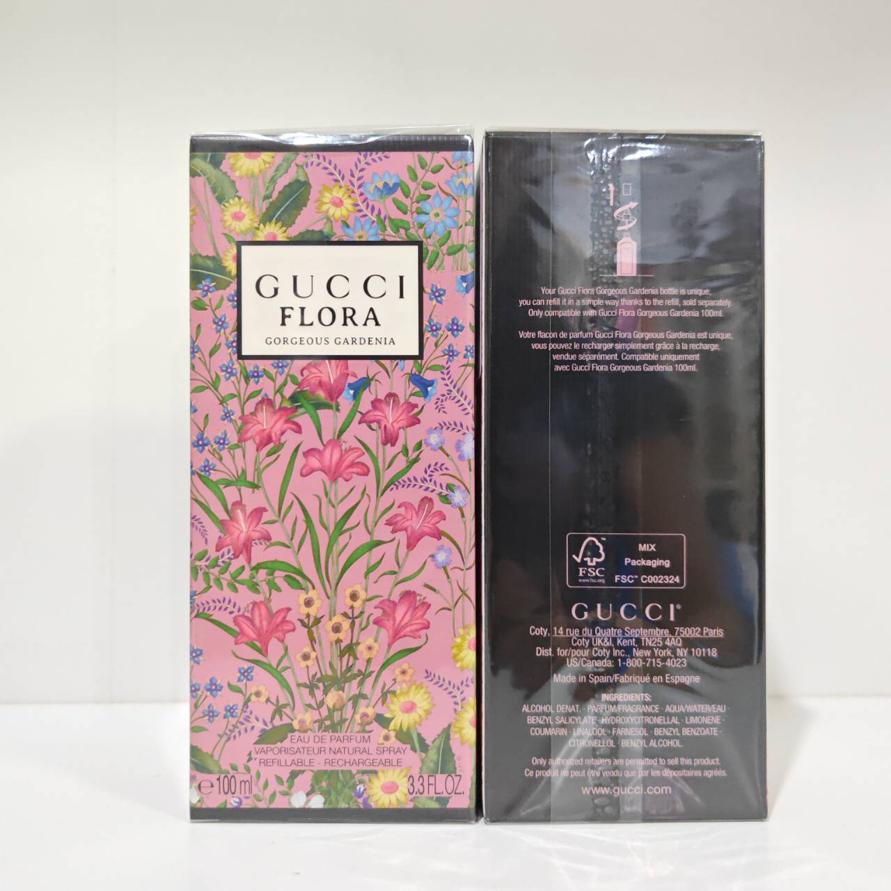น้ำหอมแท้ Gucci Flora Gorgeous Gardenia EDP 100ml กล่องซีล