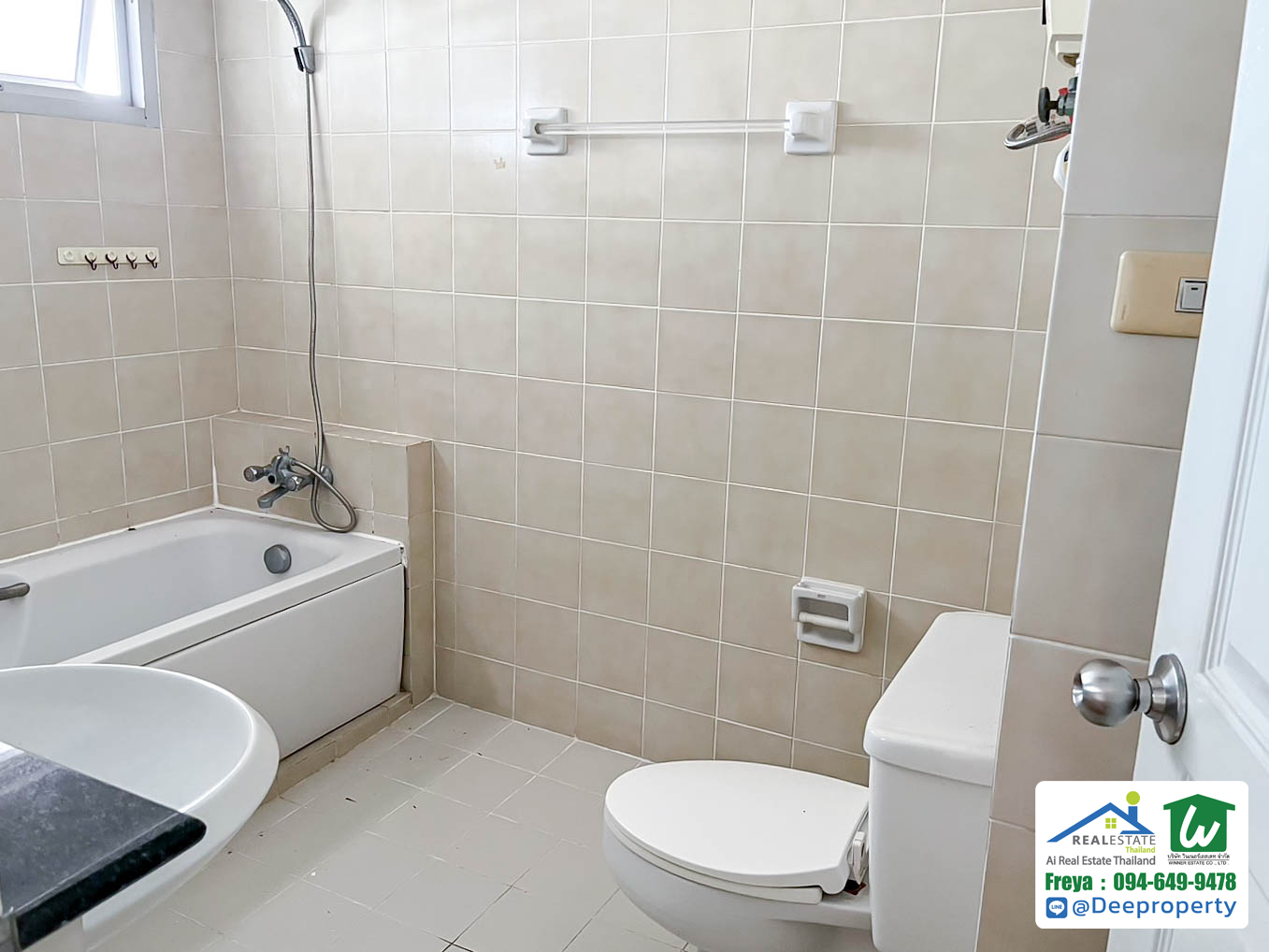 🌆 ให้เช่าคอนโดหรู ใจกลางสุขุมวิท📍Waterford Diamond Condominium ห้องใหญ่ 3 ห้องนอน สุขุมวิท 30/1 ชั้น 38