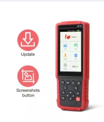 Launch X431 Pro Car Diagnostic Tool CRP818 Professional Obd2 Scanner for European 26 Cars with Oil TPMS Break Battery Injector Reset Touch Screen Handheld One Year Free Wifi Update