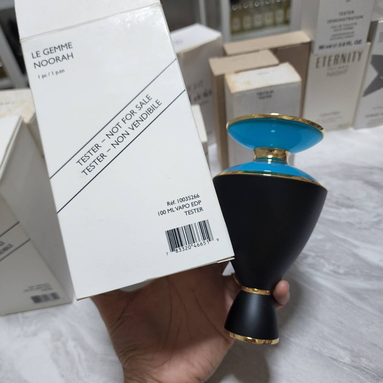 น้ำหอมแท้ Bvlgari LE GEMME COLLECTION Noorah 100ml กล่องเทสโคเมี่ยมก้นขวดดำ