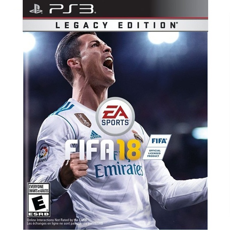 PS3: FIFA 18 - Legacy Edition (Z3) [ส่งฟรี EMS]