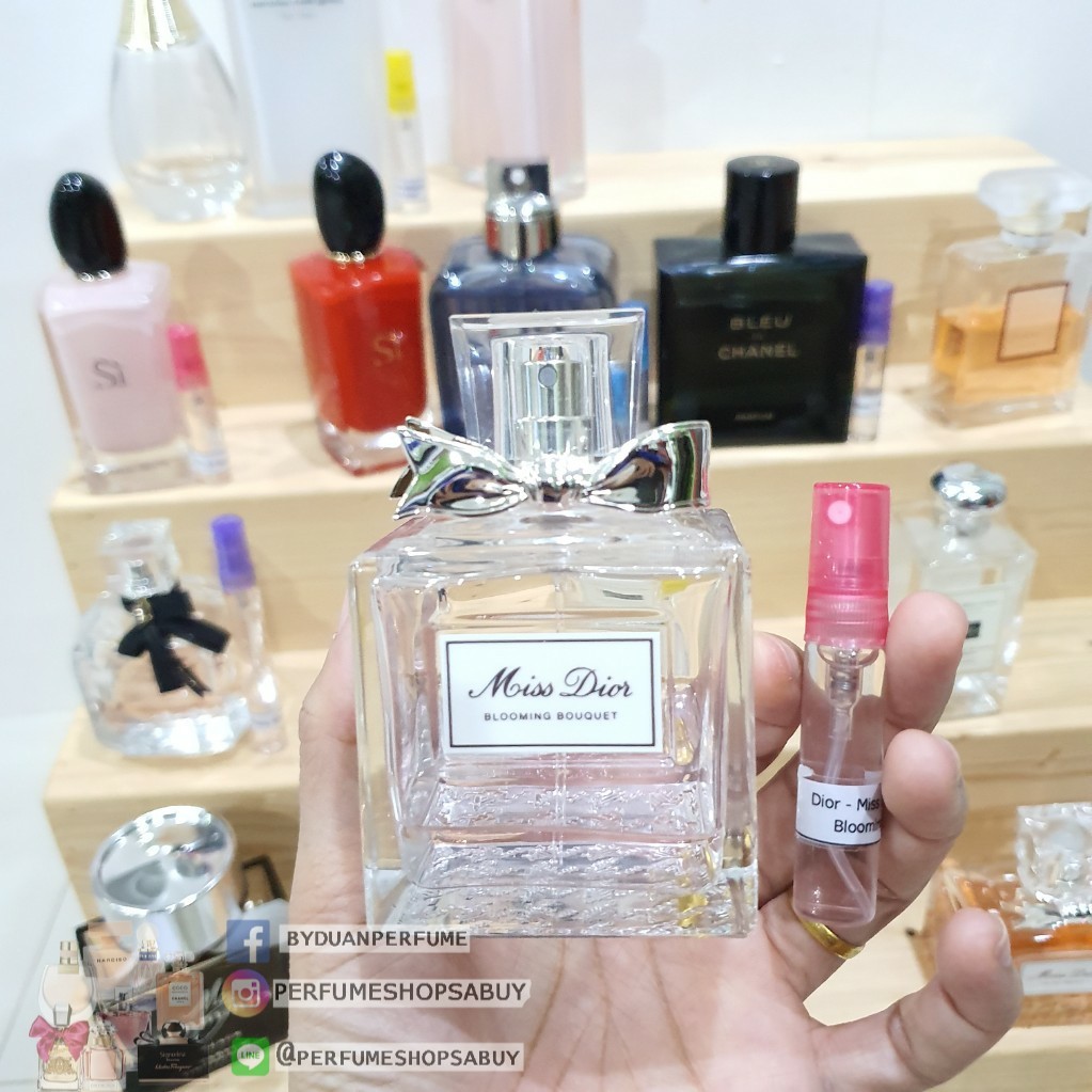 น้ำหอมแท้แบ่งขาย Christian Dior Miss Dior Blooming Bouquet โบว์เหล็ก 💕Travel Size แบบทดลอง