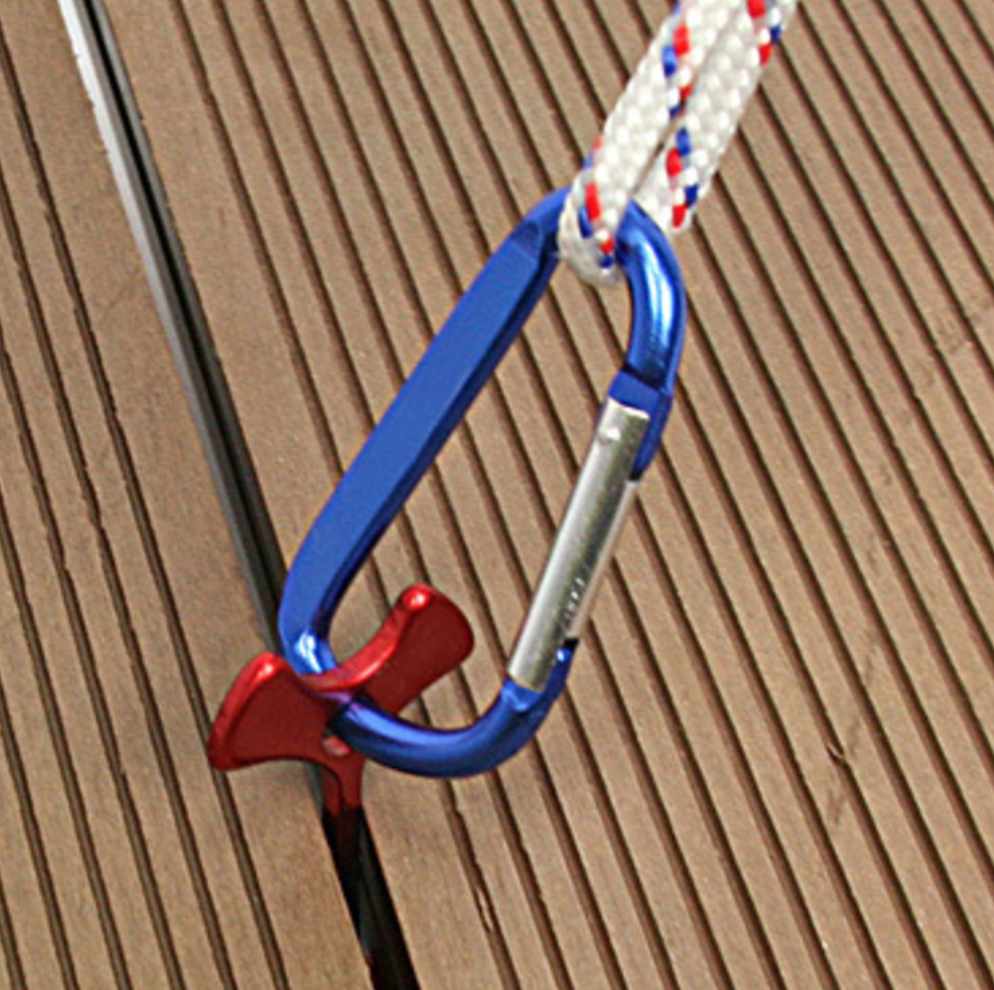 สมอ ช่วยขึงเต้นท์กับร่องไม้