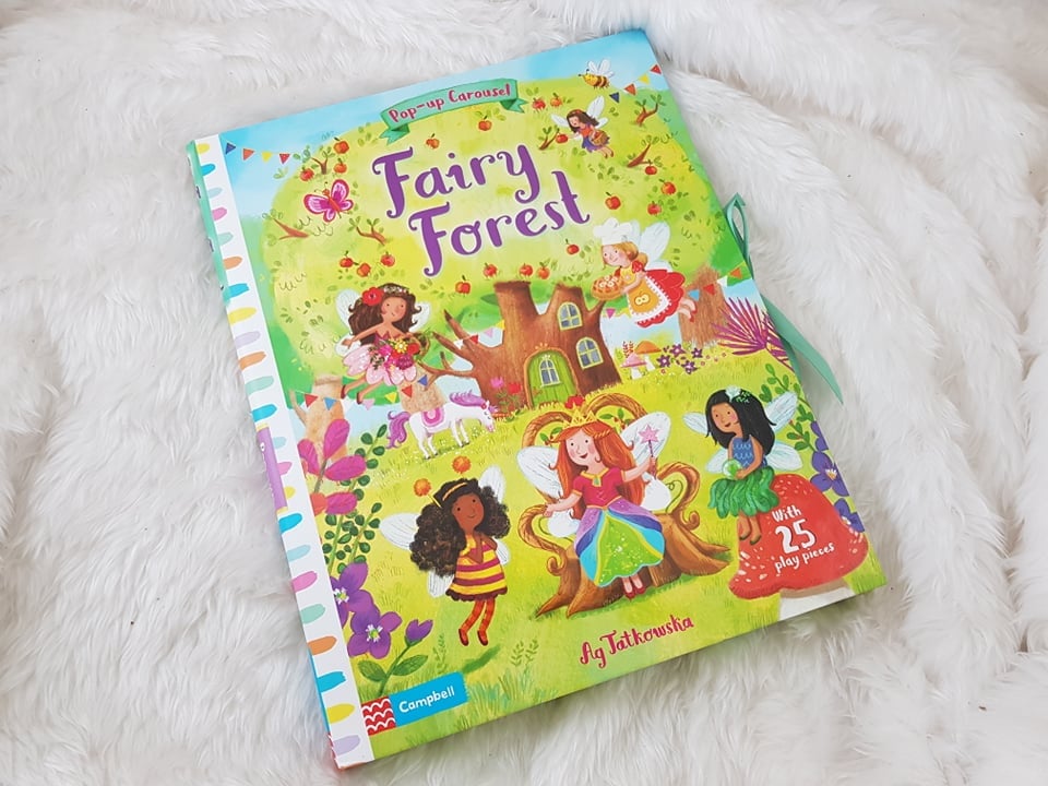 Fairy Forest Hardback Pop-up Carousel English Illustrated by Ag Jatkowska 9781509879335 Pop up
