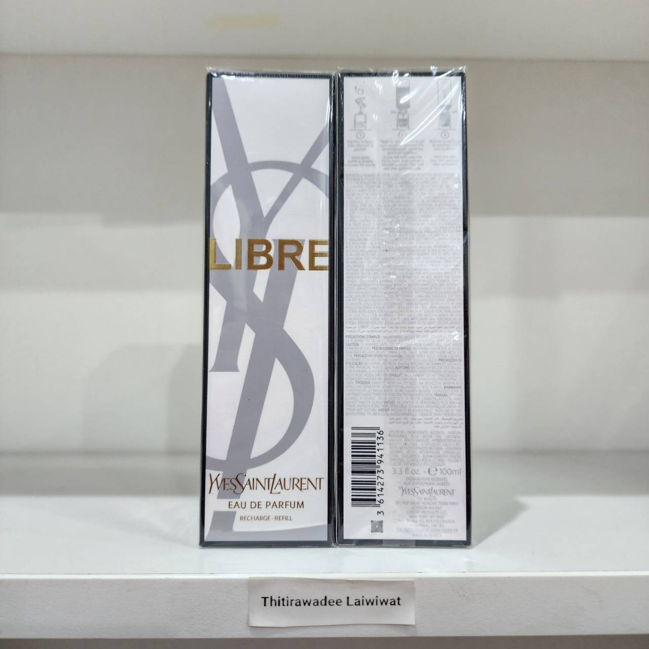 น้ำหอมแท้ YSL Libre EDP 100ml กล่องซีล Refill