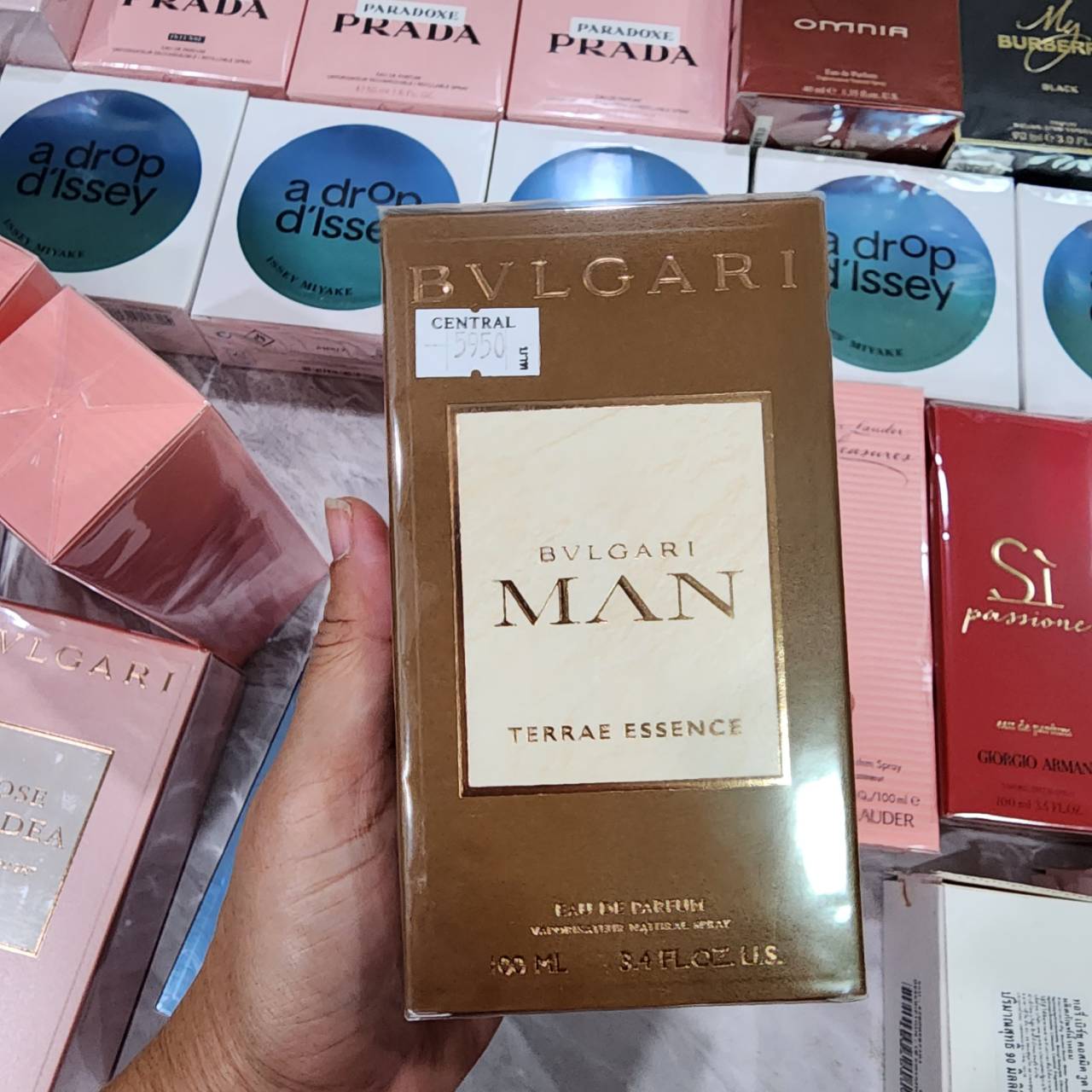 น้ำหอมแท้ Bvlgari Man Terrae Essence EDP 100ml กล่องซีลป้ายไทย (ผลิต 01/2022)