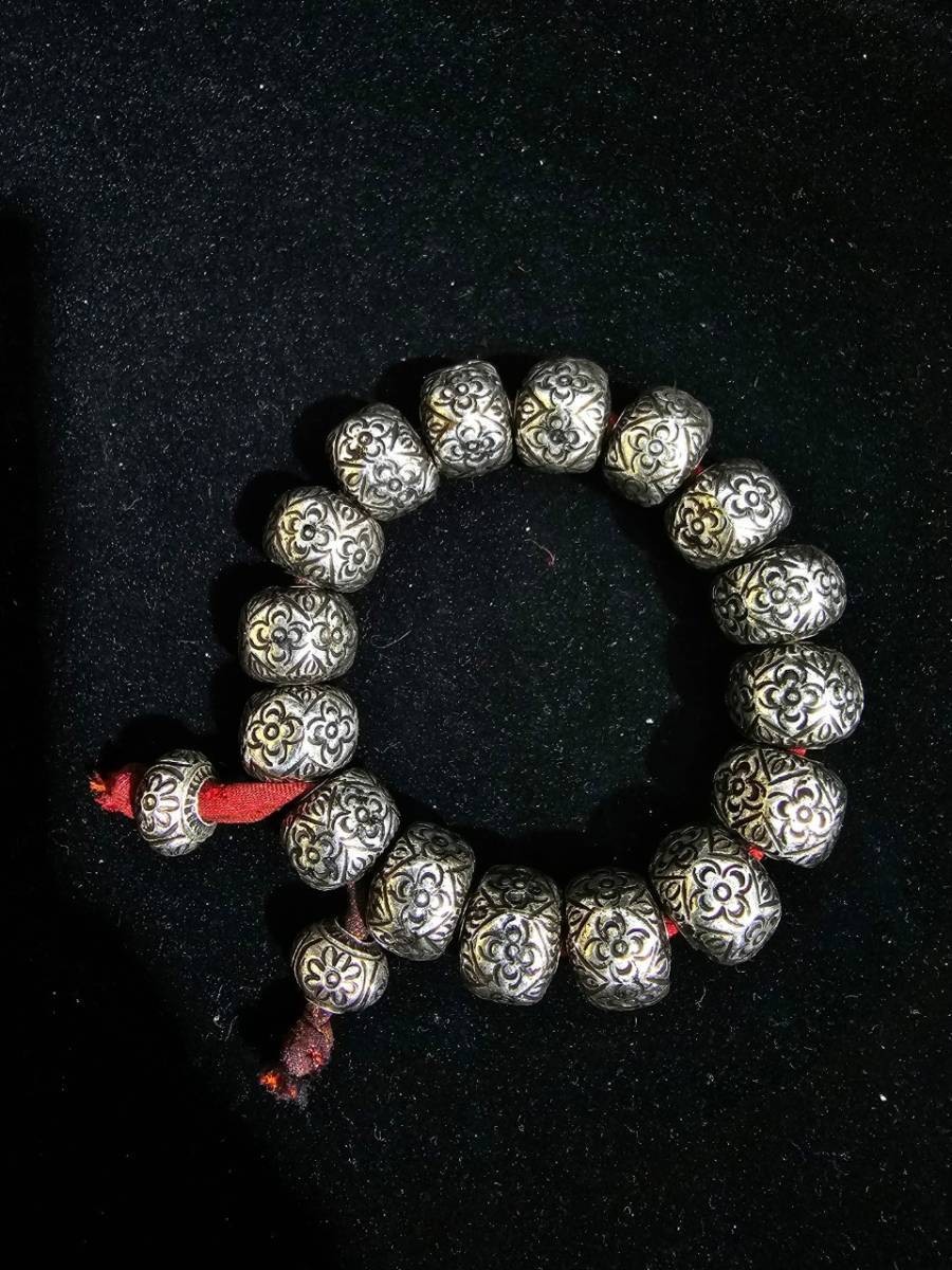 เครื่องประดับเงินแท้ ข้อมือประคำ