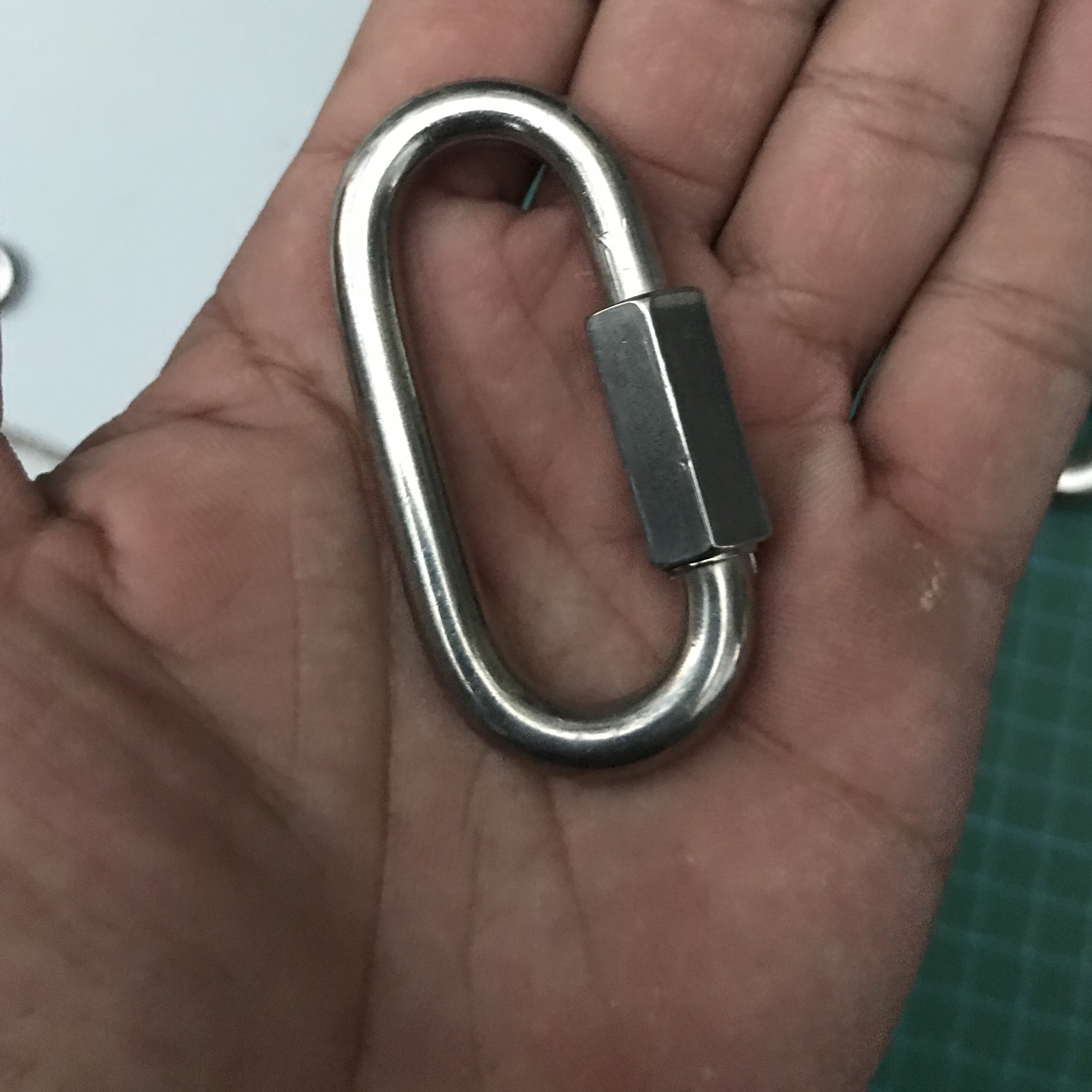 quick link ข้อต่อโซ่ สแตนเลส size M6