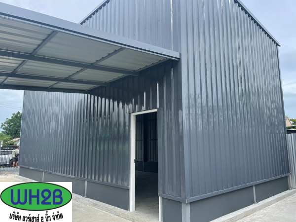 โกดังสำเร็จรูป ขนาด5.00x10.00 เมตร ท่าข้าม