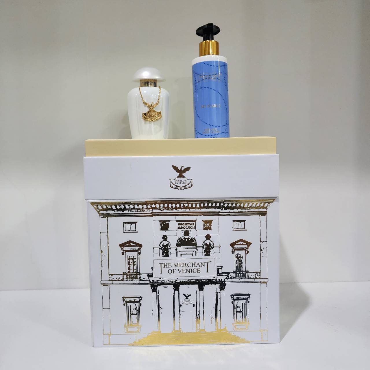 น้ำหอมแท้ The Merchant Of Venice My Pearls SET- น้ำหอม 100ml- Body Lotion 250ml