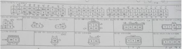 WIRING DIAGRAM KF-ZE, K8-ZE (MAZDA CRONOS ปี 91)