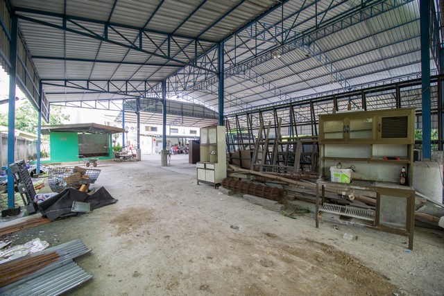 ขาย ที่ดิน พร้อม บ้าน โกดัง ติดถนนใหญ่ คลองควาย สามโคก ปทุมธานี