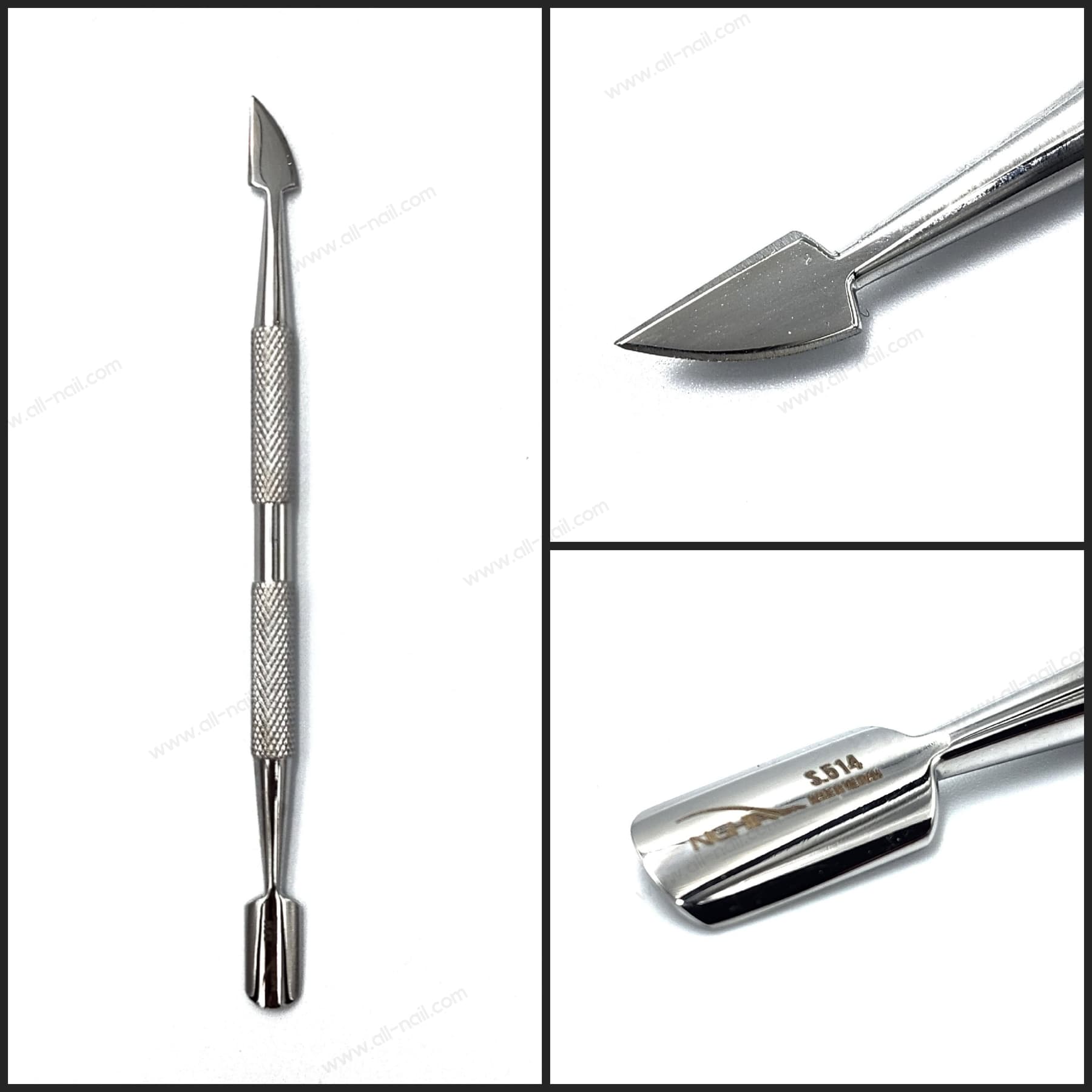 ตัดเล็บขบ ที่แซะเล็บ เหล็กดุนหนัง วัสดุสแตนเลสคุณภาพ