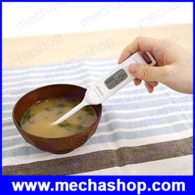เครื่องวัดความเค็ม มิเตอร์วัดความเค็ม เครื่องวัดเกลือ Salinity Meter EN-901WT White Salt Level Checker 0.3%-1.5% ยี่ห้อ DRETEC (From Japan)