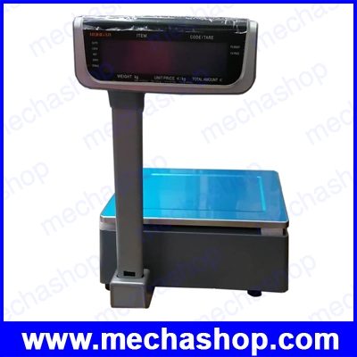 เครื่องชั่งดิจิตอล เครื่องชั่งคำนวณราคา พิมพ์สติกเกอร์บาร์โค้ดในตัว Barcode label Price Scales 15Kg/2g, 30Kg/5g จอแสดงผลLED หน้า-หลัง Rongta RLS1100C WIFI (ผ่านการตรวจรับรอง)