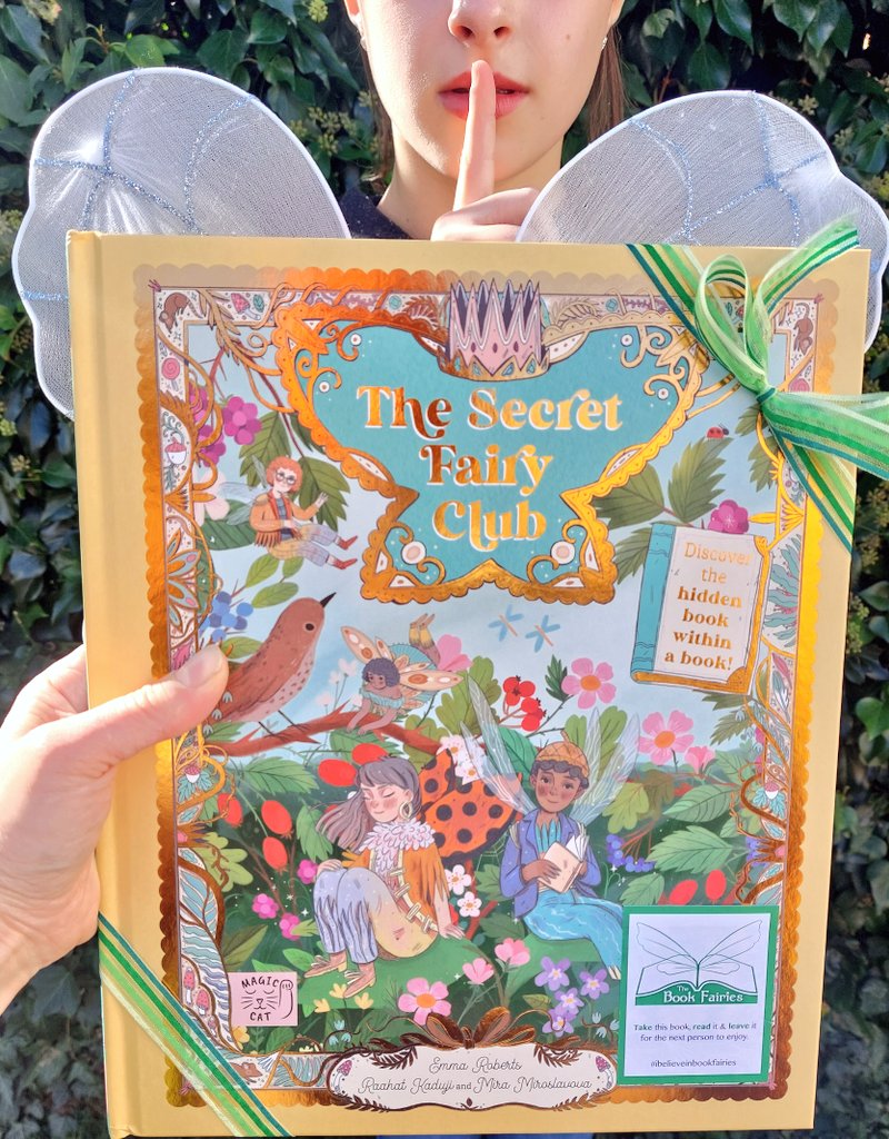 [หนังสือ เด็กSecret Fairy Club: Discover a hidden Book Within a Book! Magic Cat #ของแท้ #พร้อมส่ง ปกแข็ง #Body