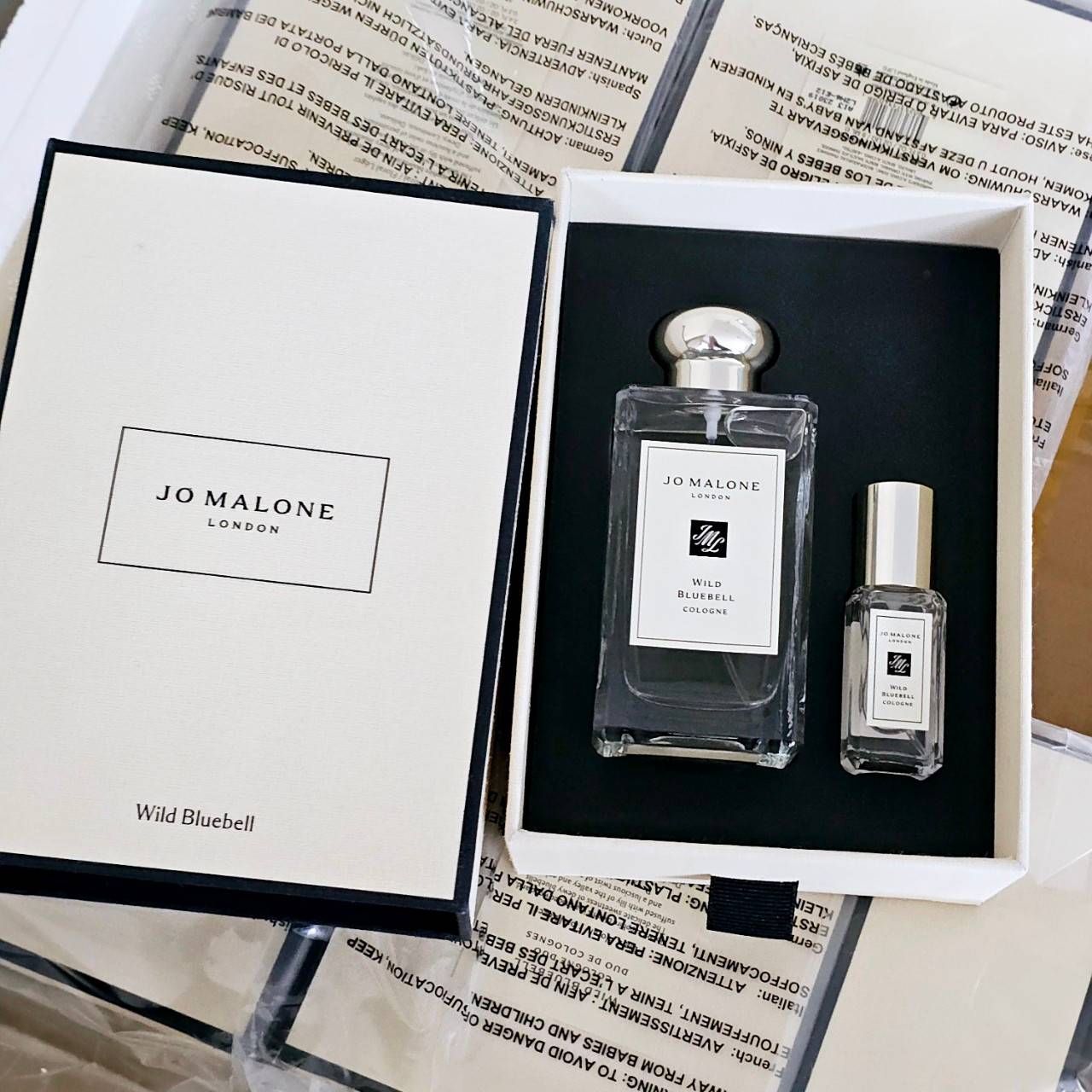 น้ำหอมแท้ Jo Malone Wild Bluebell Cologne SET 100ml +9 ml