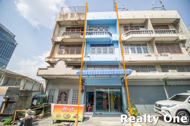 ขาย ตึกแถว 3.5 ชั้น วงศ์สว่าง ซ.กรุงเทพ นนทบุรี 56 (ซ. รร.โยธินบูรณะ)