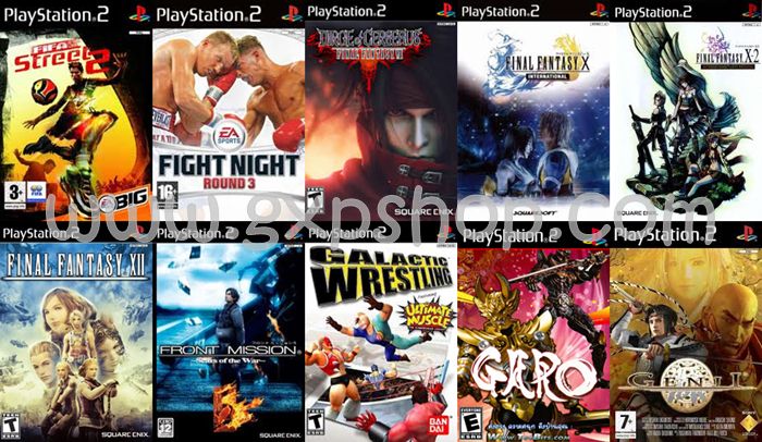 PS2: แผ่นเกมส์ / ดูรายละเอียดด้านใน / สั่งซื้อ ระบุชื่อเกมในช่องรายละเอียดด้วยครับ