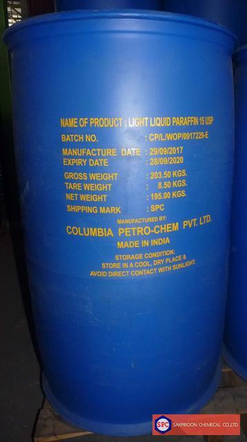 LIGHT LIQUID PARAFFIN 15 USP (COLUMBIA PETROCHEM PVT. LTD)