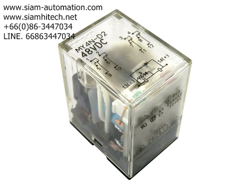 Relay Omron MY4N 24 V DC / 220 V AC -NEW-