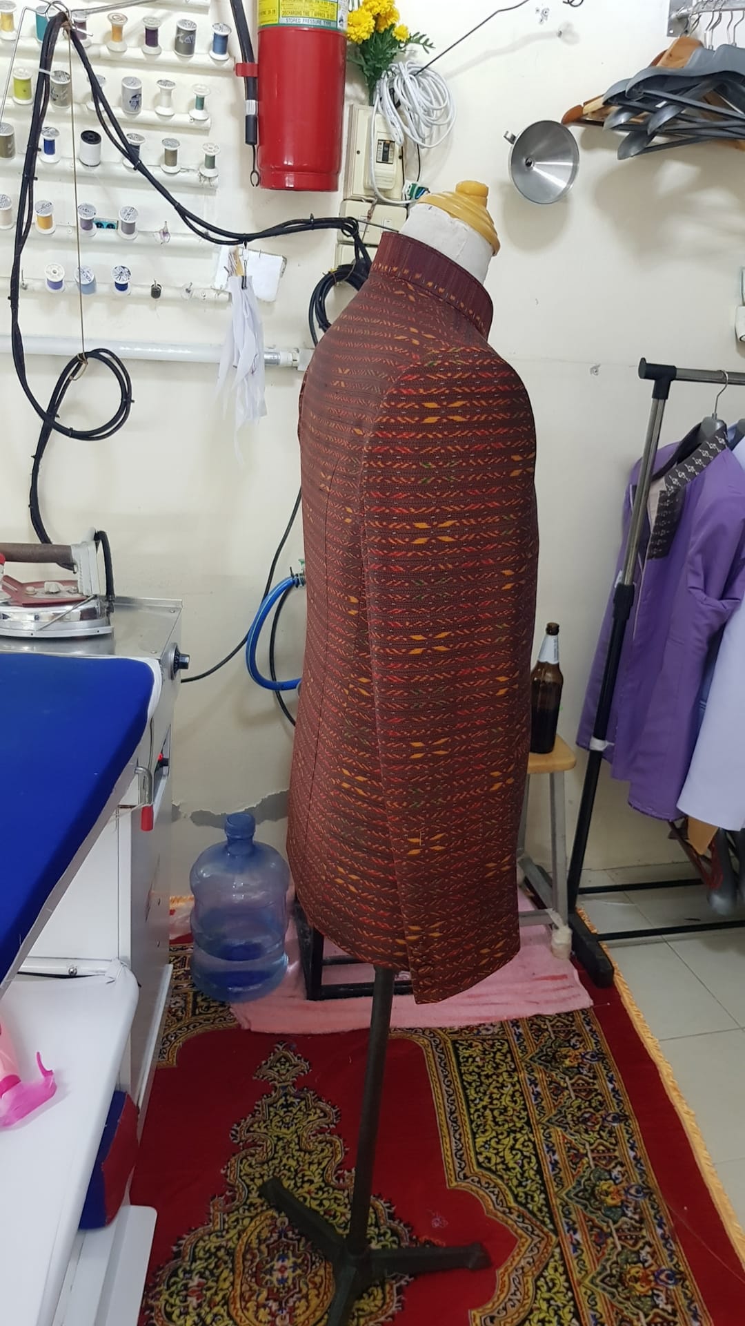 แบบตัด สูทพระราชทานชาย ผ้าไหม (ไม่รวมผ้า) chobmai x ARW รหัส CUT-ARW-0519671