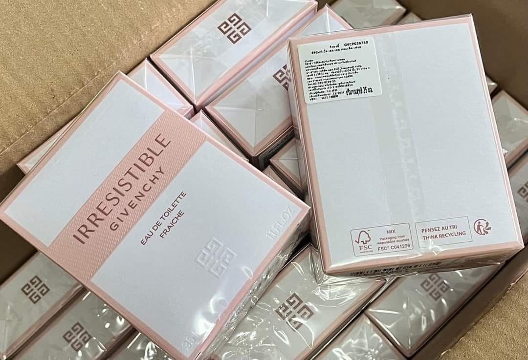 Givenchy Irresistible Eau de Toilette Fraiche 35ml กล่องซีลป้ายไทย ผลิต 11/2021