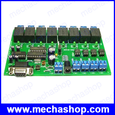 บอร์ดควบคุม บอร์ดควบคุมผ่านคอมพิวเตอร์ อุปกรณ์ควบคุมผ่านคอมพิวเตอร์ Serial Control Boards รุ่น SC-840