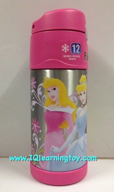 ของหมดค่ะ!!!Thermos - FUNtainer Straw Bottle Disney Princess 2 กระติกน้ำสูญญากาศ 12 oz. เก็บความร้อน&ความเย็น แบรนด์คุณภาพ จาก USA (จัดส่งฟรี)