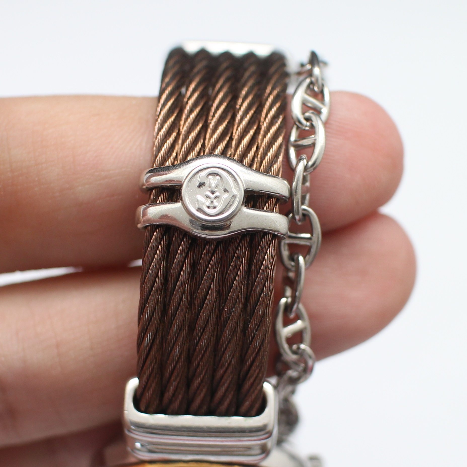 CL25016 นาฬิกา CHARRIOL ข้อมือ 16 ซม. ไม่มีการ์ด, กล่อง