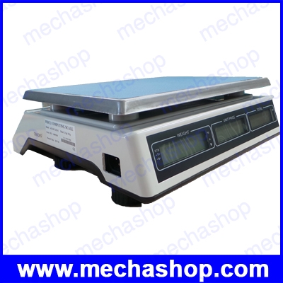 เครื่องชั่งดิจิตอล เครื่องชั่งคำนวณราคา Price computing scales 3kg/0.2g, 6kg/0.5g, 15kg/1g, 30kg/2g หน้าจอแสดงผลLED 6หน้าจอ รุ่น ACS-EC-LCD