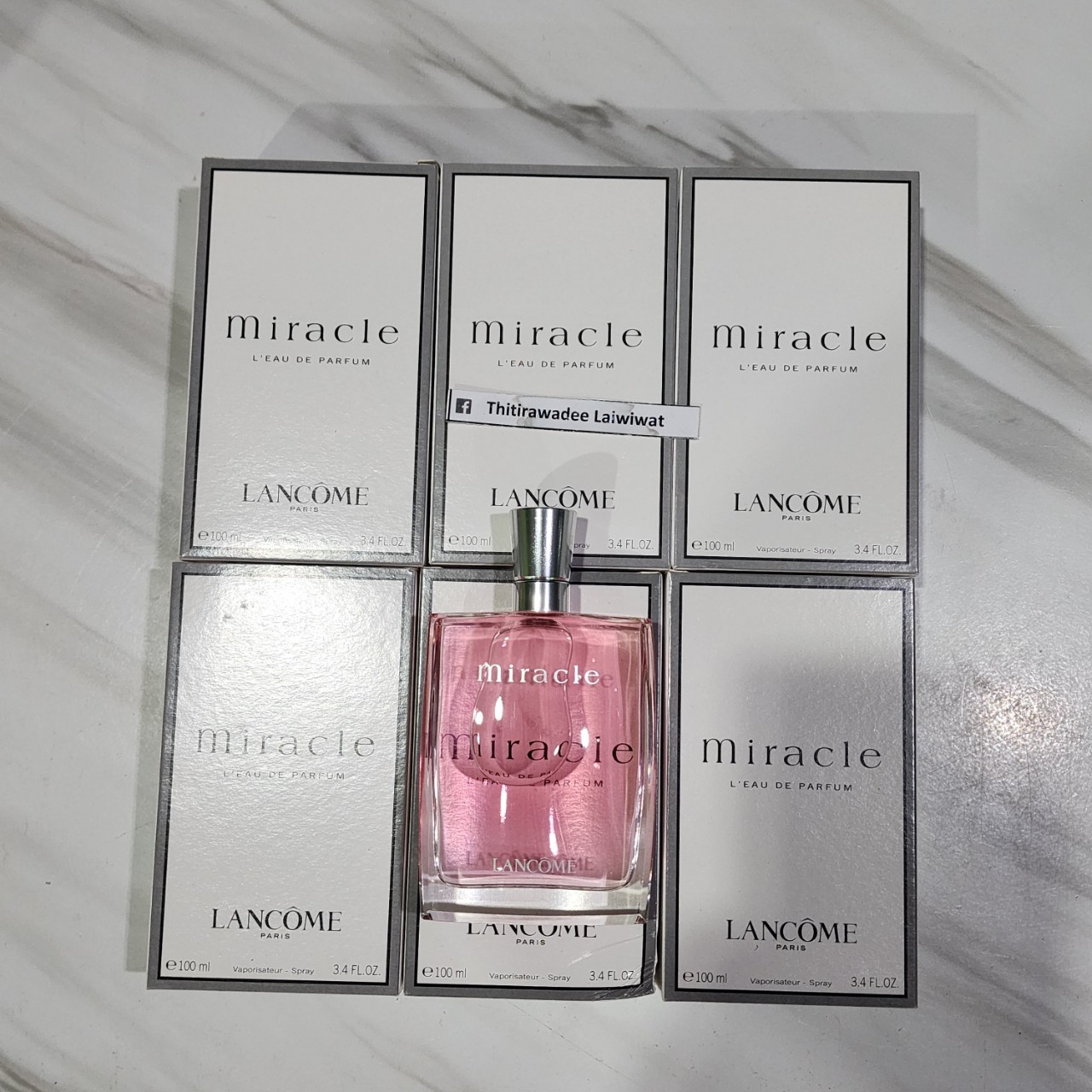 น้ำหอมแท้ Lancome Miracle for Women EDP 100 ml. กล่องขาว