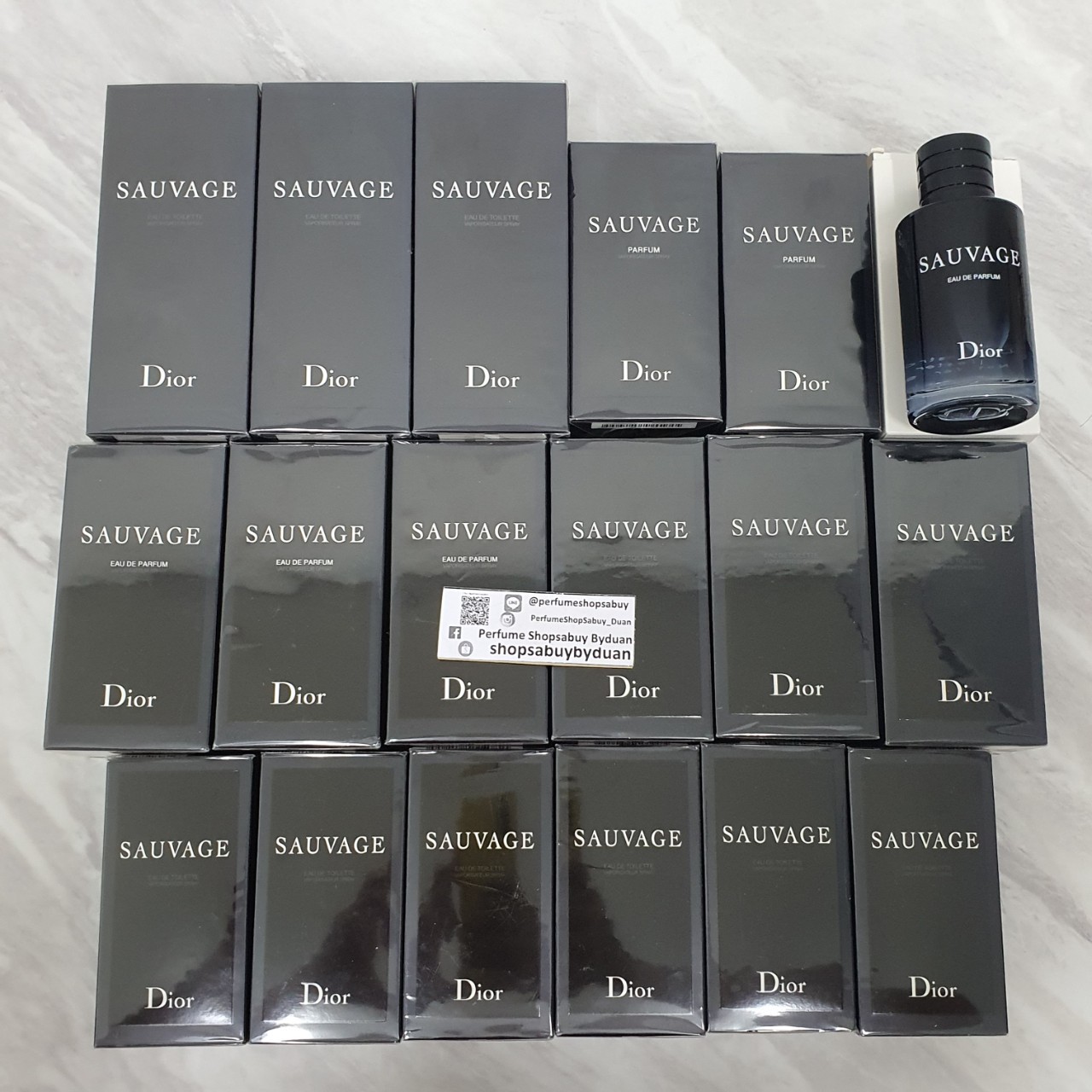 น้ำหอมแท้ Christian Dior Sauvage EDT for men 100ml กล่องซีล