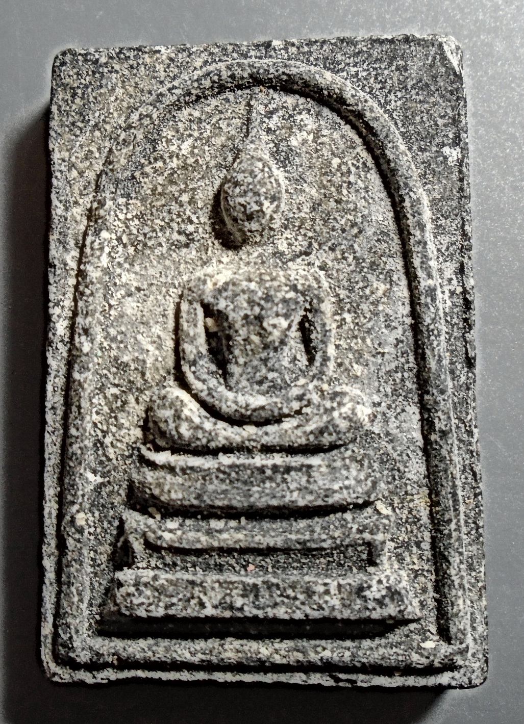 สมเด็จหลังสิวลี เนื้อผงใบลาน ลพ.กวย วัดโฆสิตาราม ชัยนาท ปี 2515