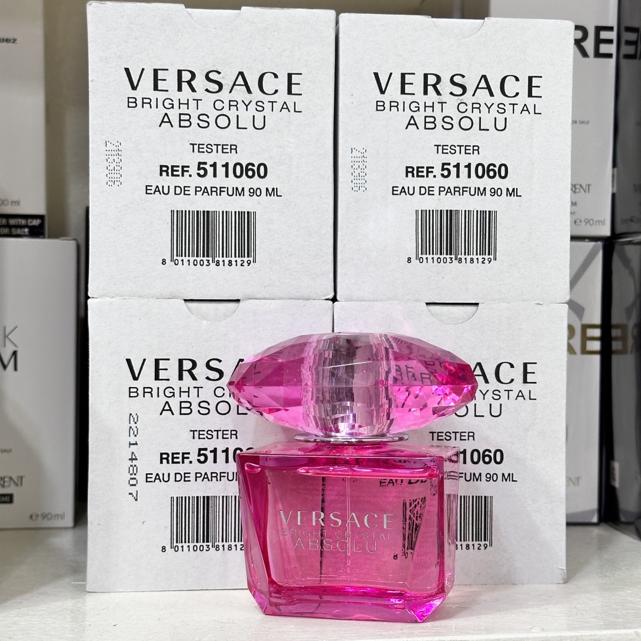 น้ำหอมแท้ Versace Bright Crystal Absolu EDP 90ml กล่องเทสเตอร์