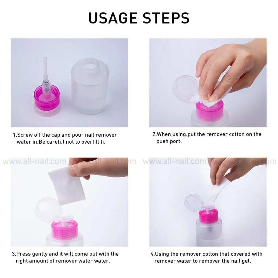 ขวดปั๊มน้ำยา 200ml.