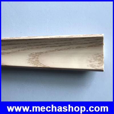 ปิดขอบปิดมุม แยกตามสีไม้ Internal Angles Line Same color As pvc wall panel Size: W30mm * H30mm * 3000MM