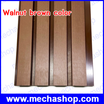 Great Wall Board ไม้เทียม ผนังไม้เทียมตกแต่งบ้าน ตกแต่งผนัง Size: 220x2900mm 26mm wpc wall panel for outdoor