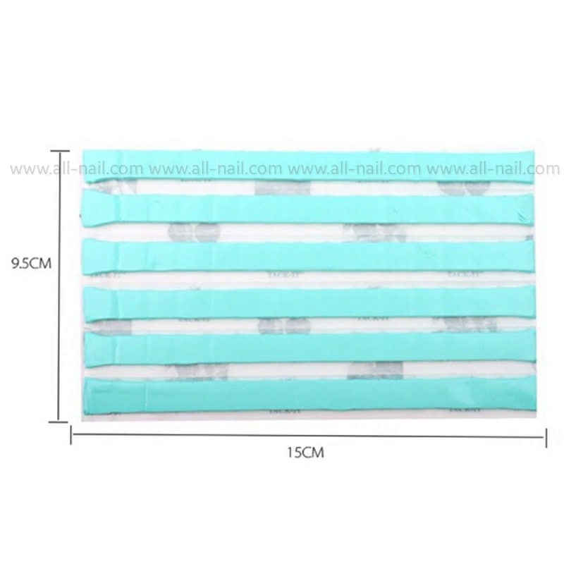 กาวดินน้ำมัน กาวดินเหนียว กาวสำหรับติดเล็บโชว์ 90ชิ้น (มี2สี)